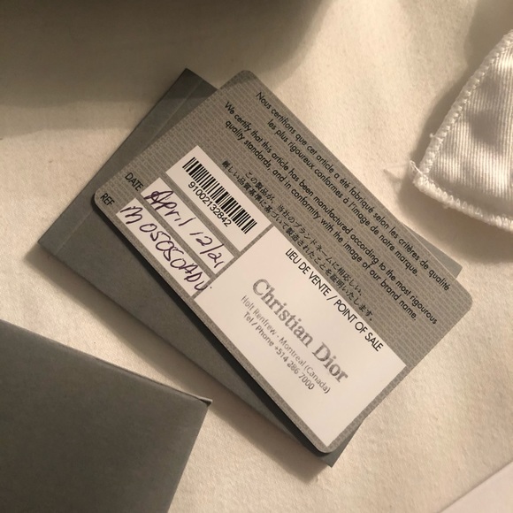 Mini Lady Dior - Opaline Grey NEW FULL SET - Picture 7 of 8